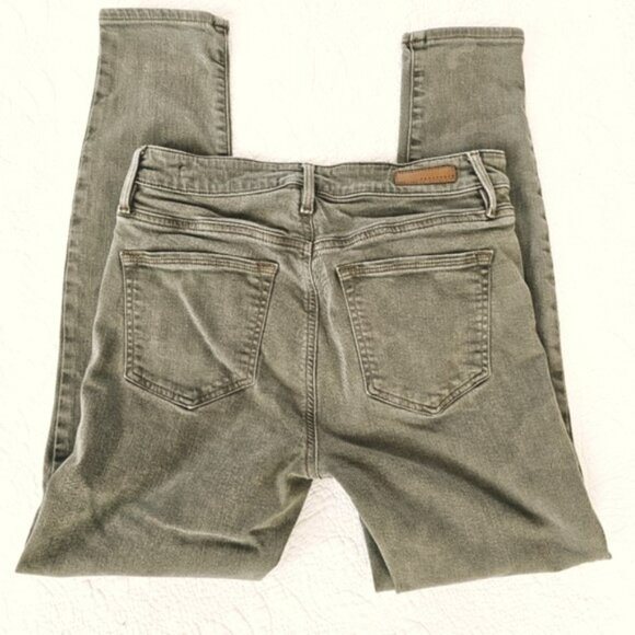 Sanctuary Women's Skinny Jeans Size 27 4 Olive Green Denim Social Ankle Mid Rise - Picture 5 of 15